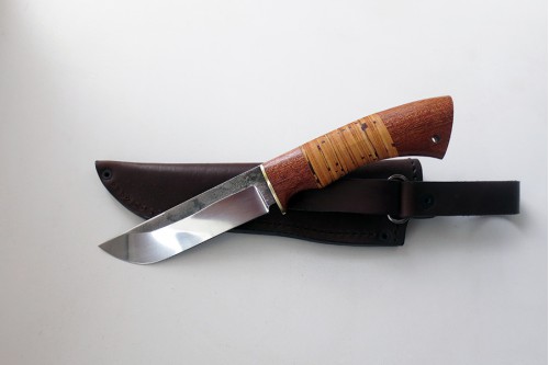 Нож Охотник (малый) сталь 95Х18 (нерж.) след ковки